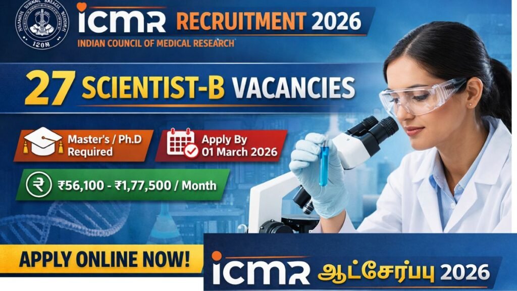 ICMR Scientist-B