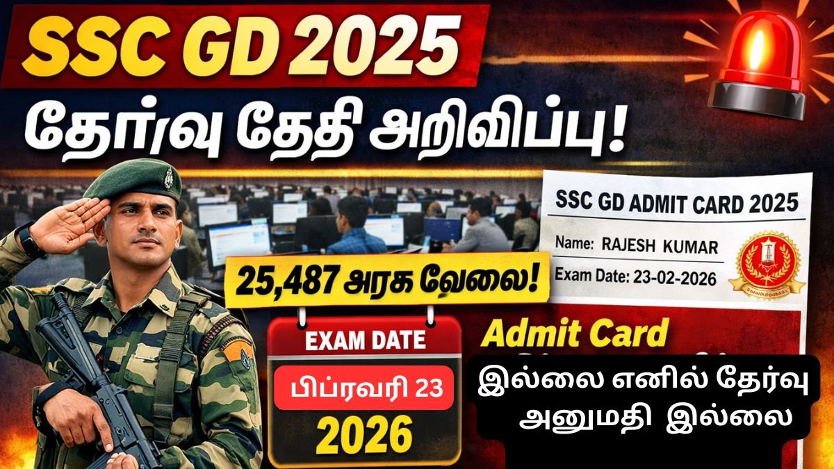 SSC GD Recruitment 2025 – Massive Vacancies & Exam Update
