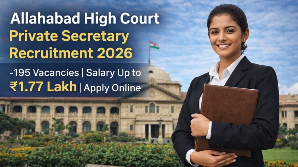 Allahabad High Court Private Secretary Recruitment 2026