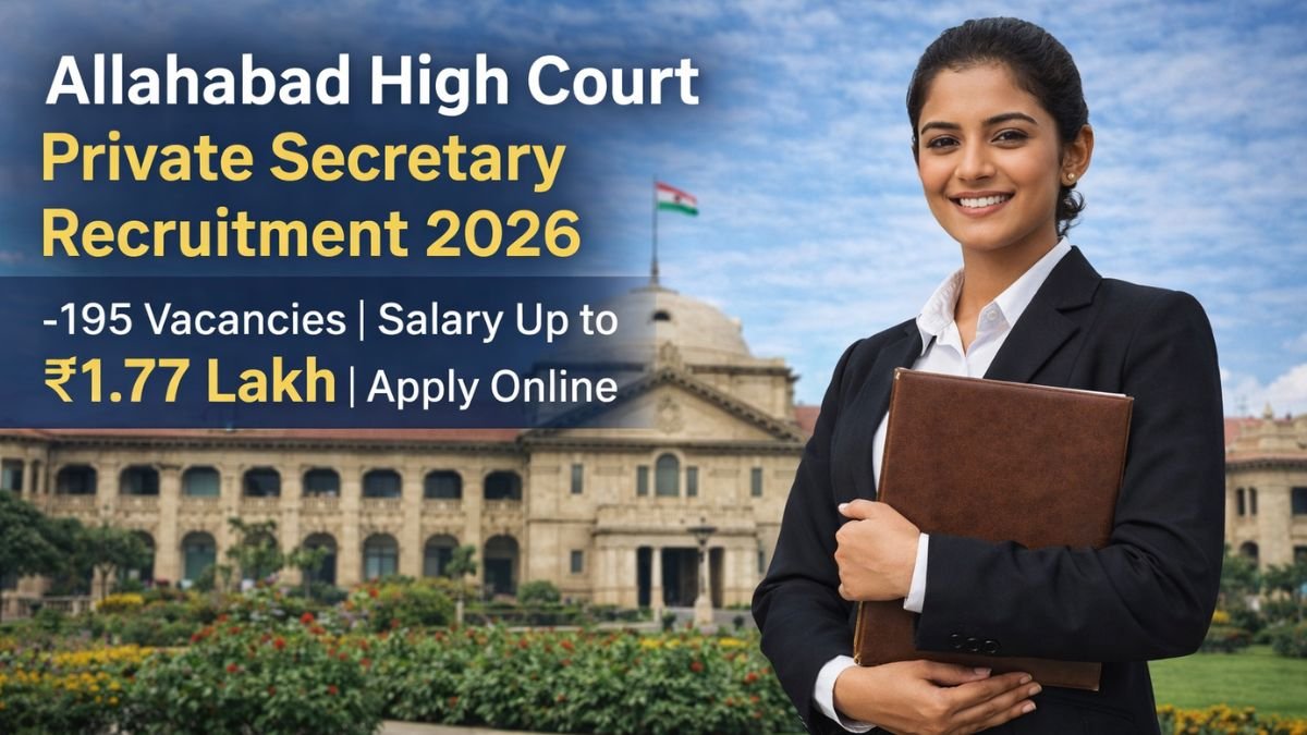 Allahabad High Court Private Secretary Recruitment 2026