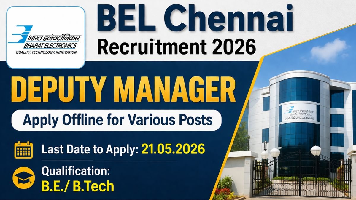 BEL Chennai Recruitment