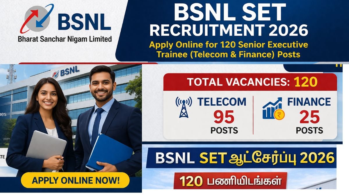 BSNL SET Recruitment 2026