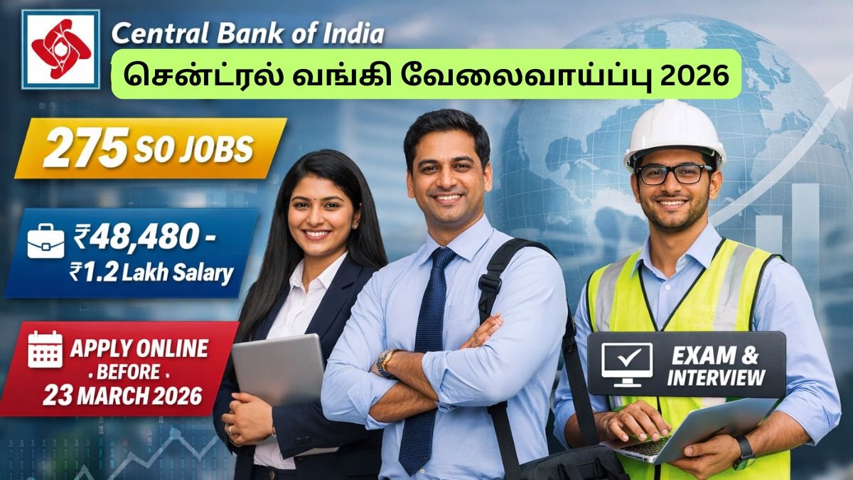 Central Bank of India Recruitment 2026