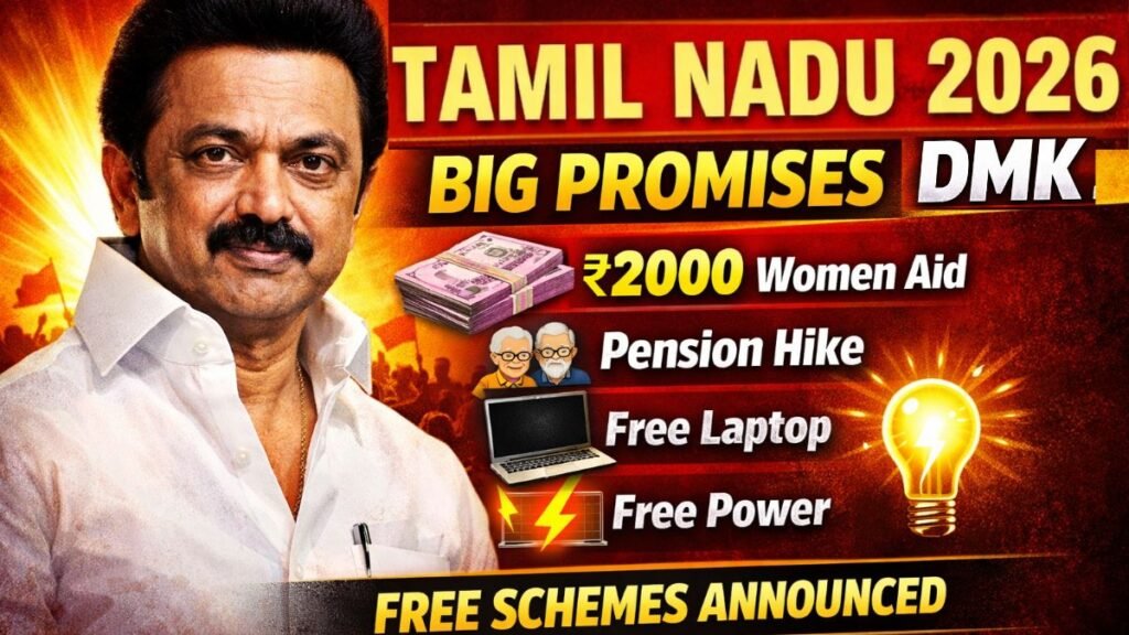 DMK Tamil Nadu Election Manifesto 2026