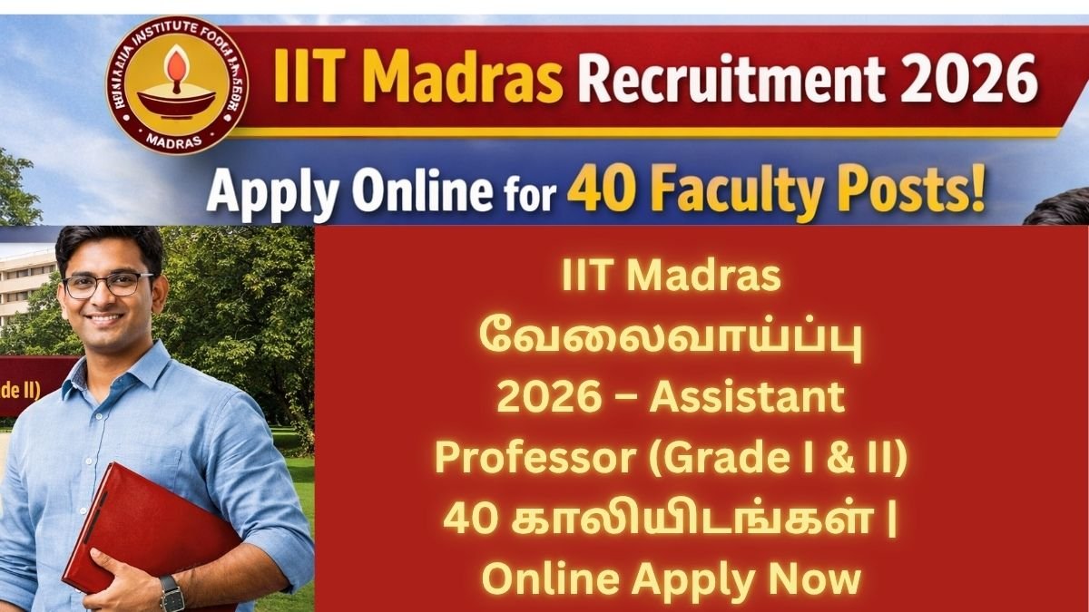 IIT Madras Recruitment 2026