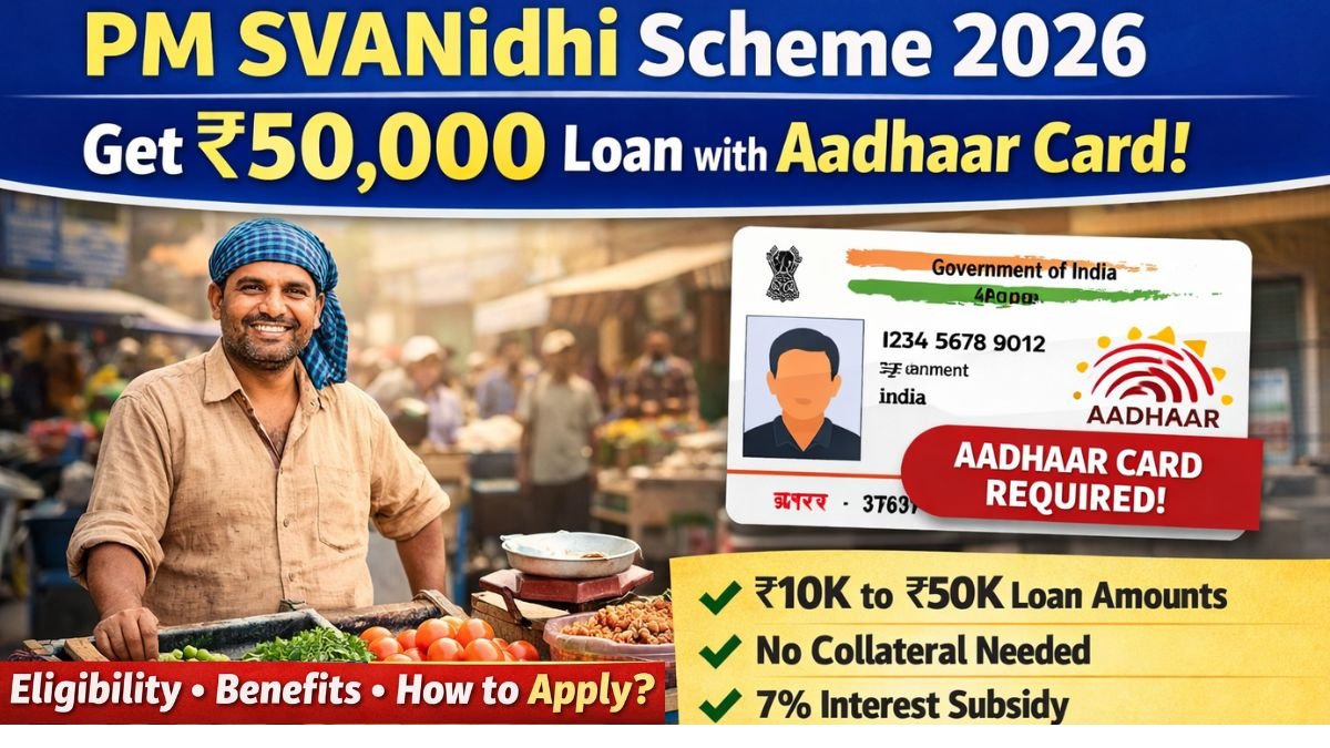 PM SVANidhi Scheme 2026