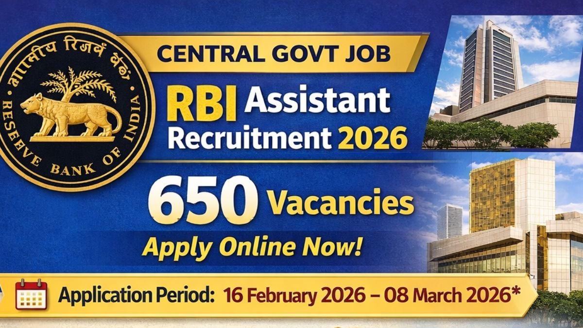 RBI Assistant Recruitment 2026