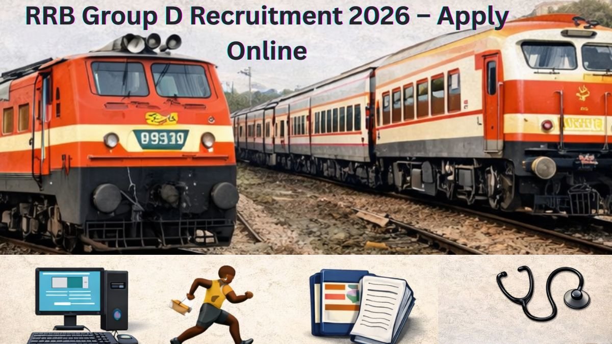 RRB Group D Recruitment 2026 – Apply Online