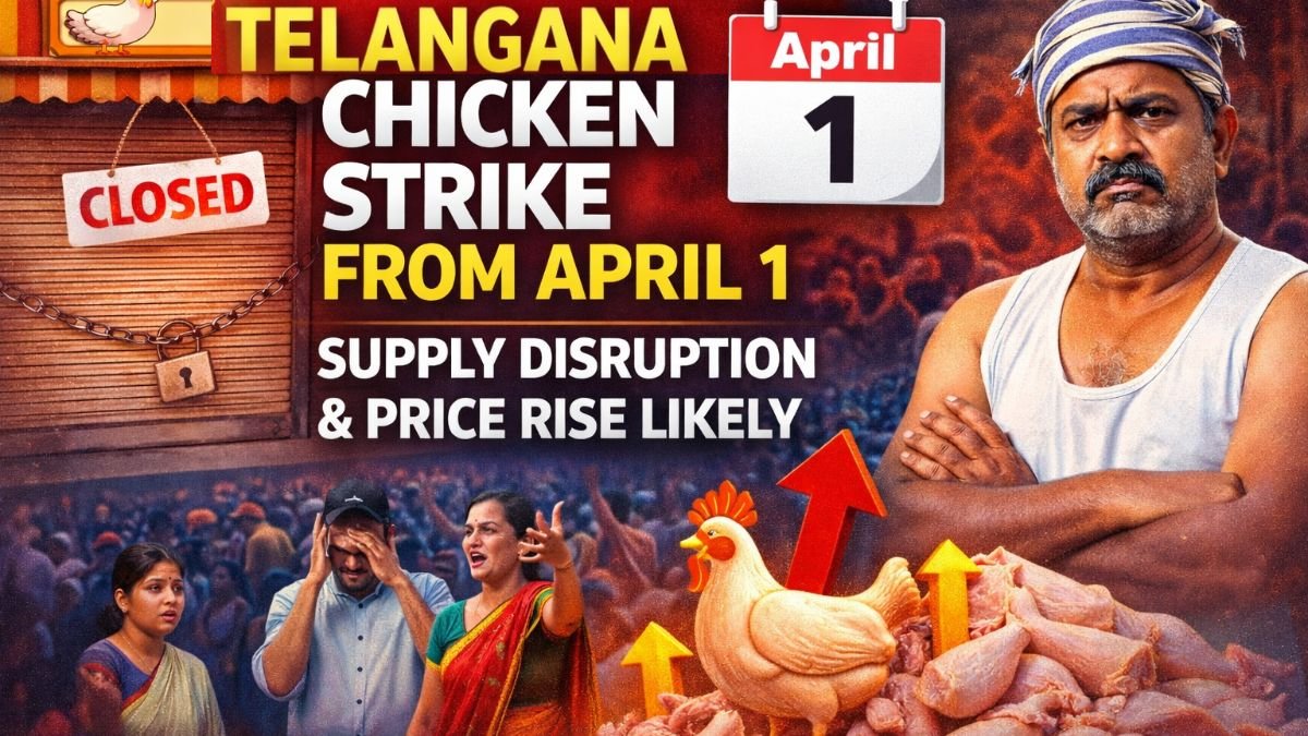 Telangana Chicken Shops Bandh
