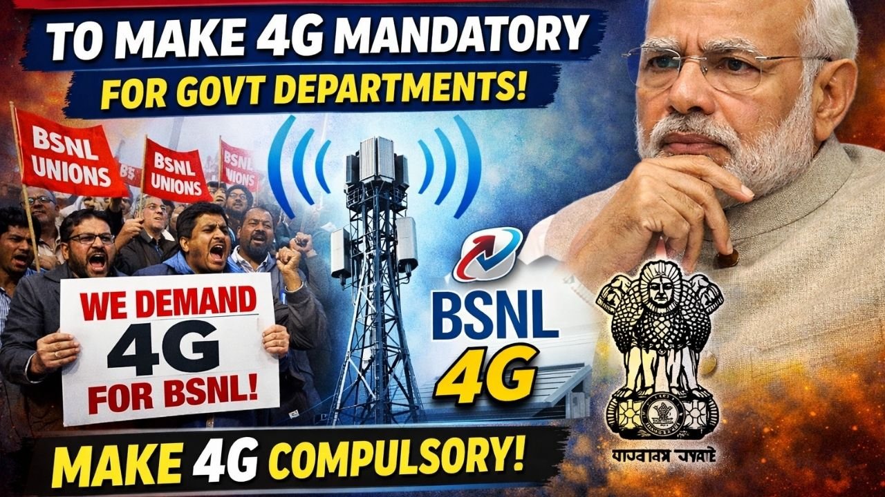 BSNL Unions Urge PM