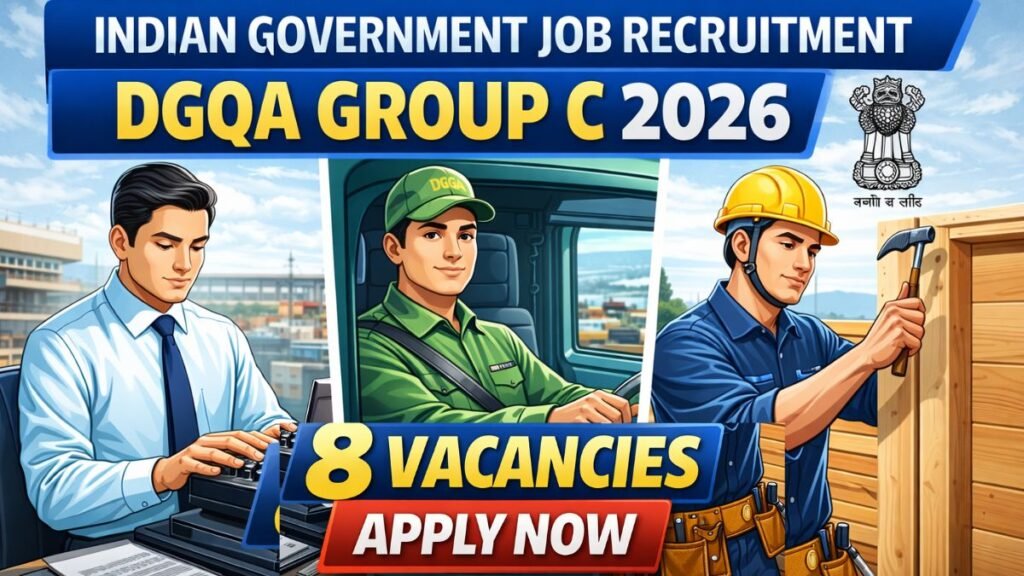 DGQA Group C Recruitment