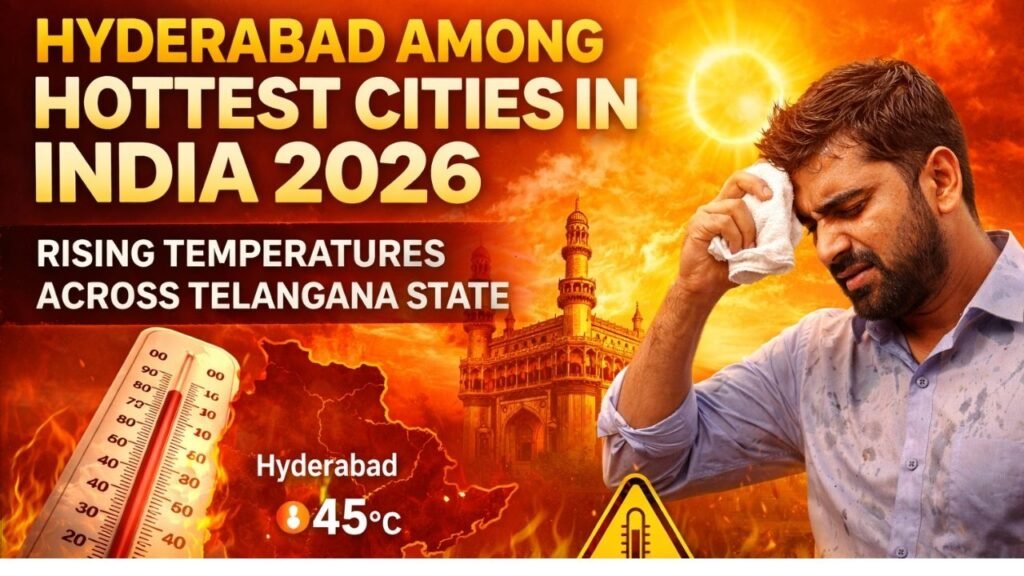Hyderabad Among Hottest Cities in India 2026
