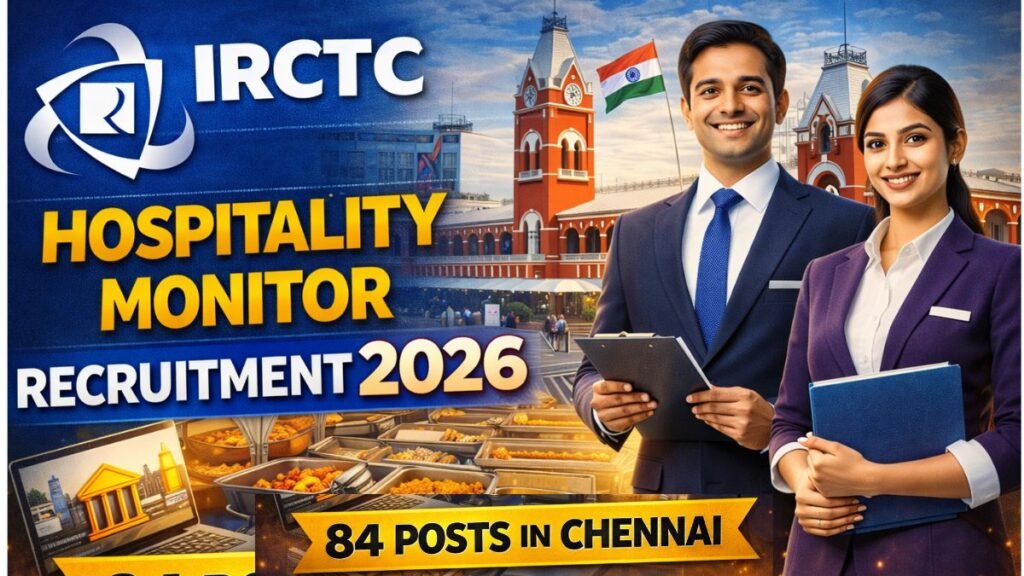 IRCTC Hospitality Monitor Recruitment
