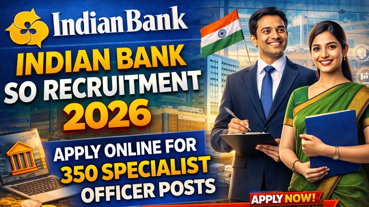 Indian Bank SO Recruitment