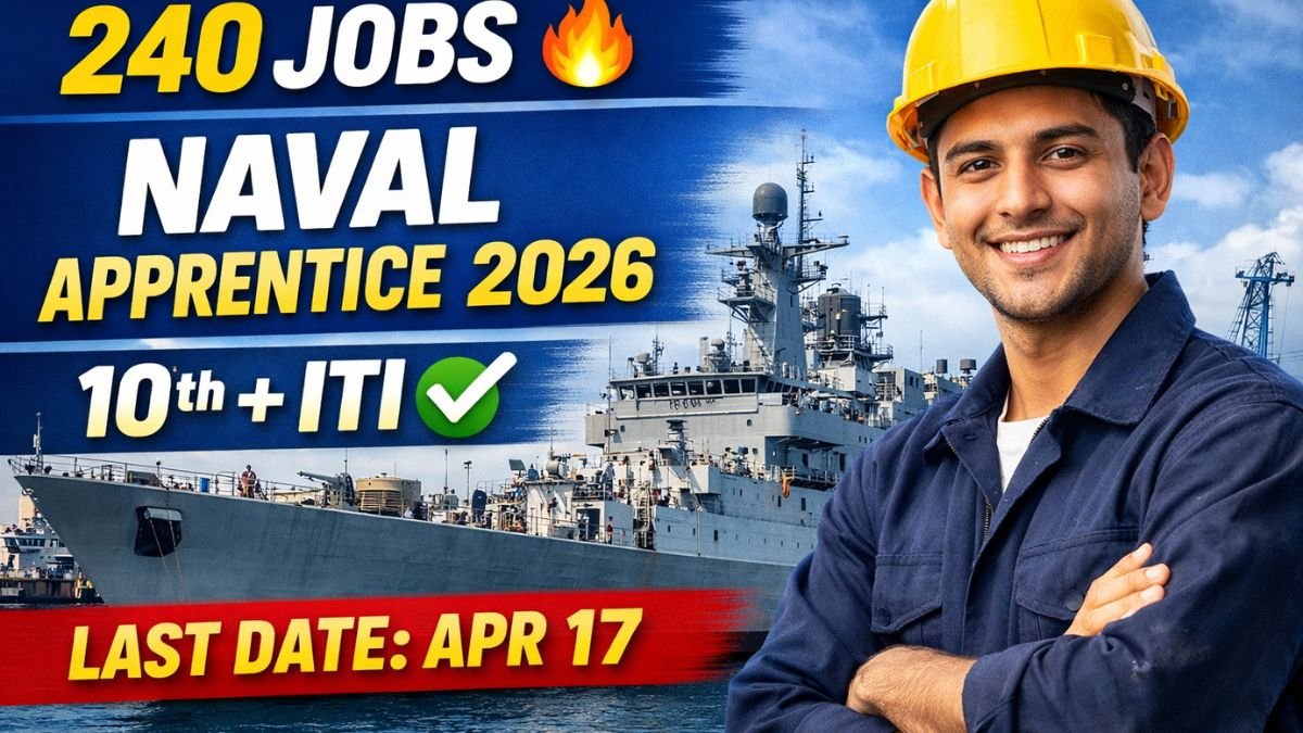 Naval Ship Repair Yard Kochi Apprentices Recruitment