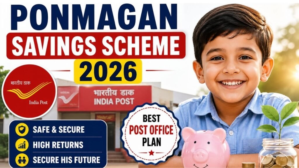 Ponmagan Savings Scheme 2026 Best Post Office Plan for Your Son’s Future