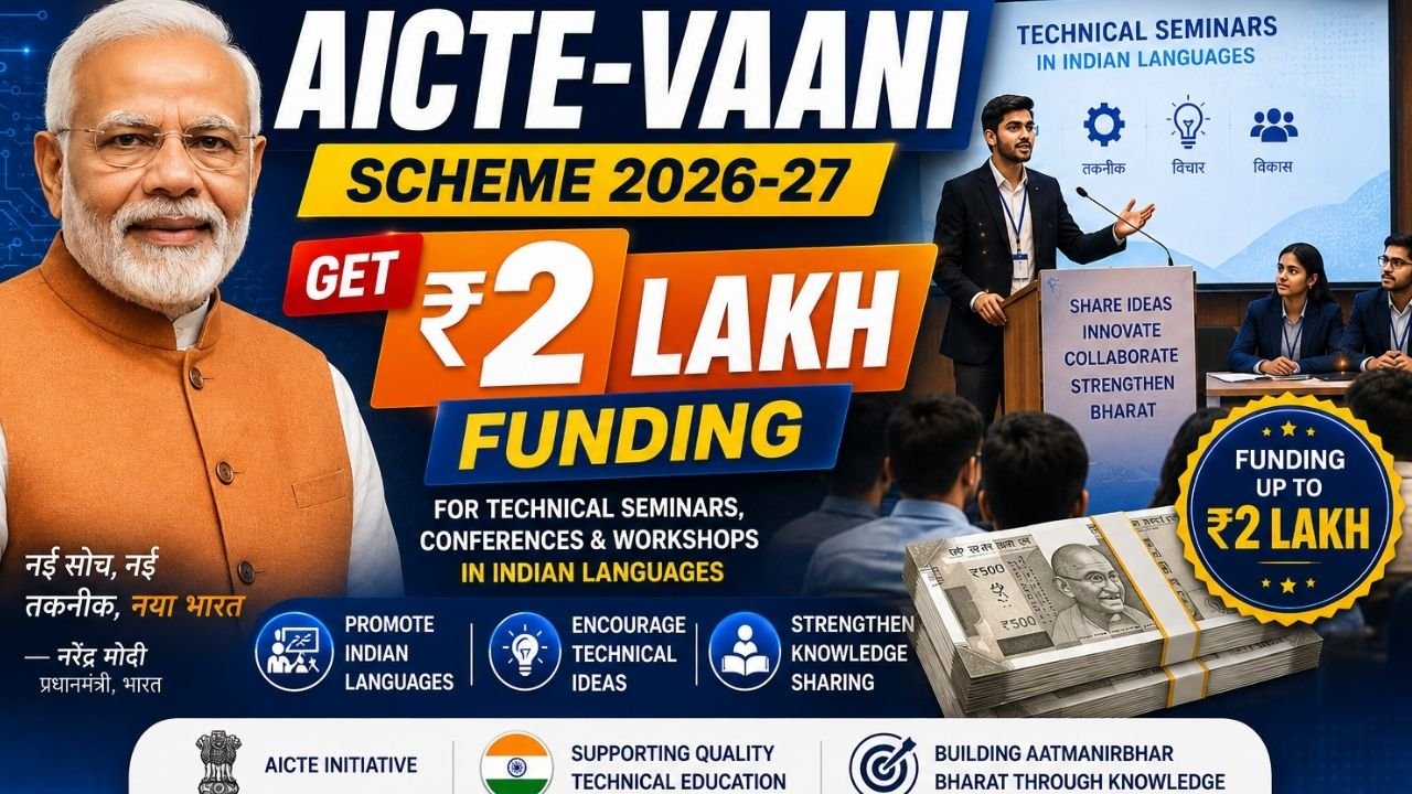 AICTE-VAANI Scheme 2026-27