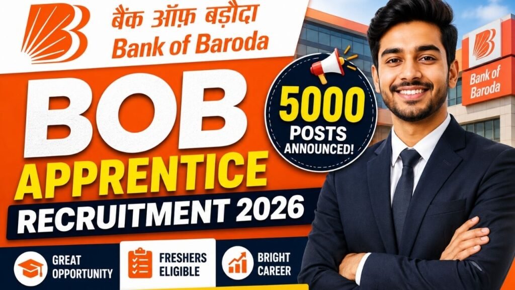 BOB Apprentice Recruitment 2026