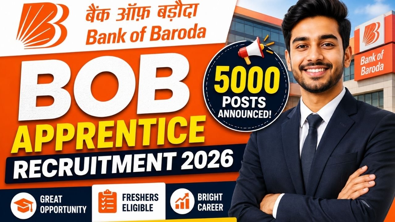 BOB Apprentice Recruitment 2026