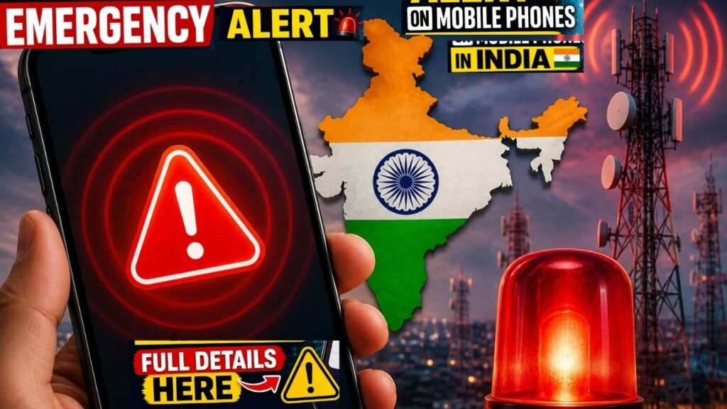 Emergency Alert on Mobile Phones