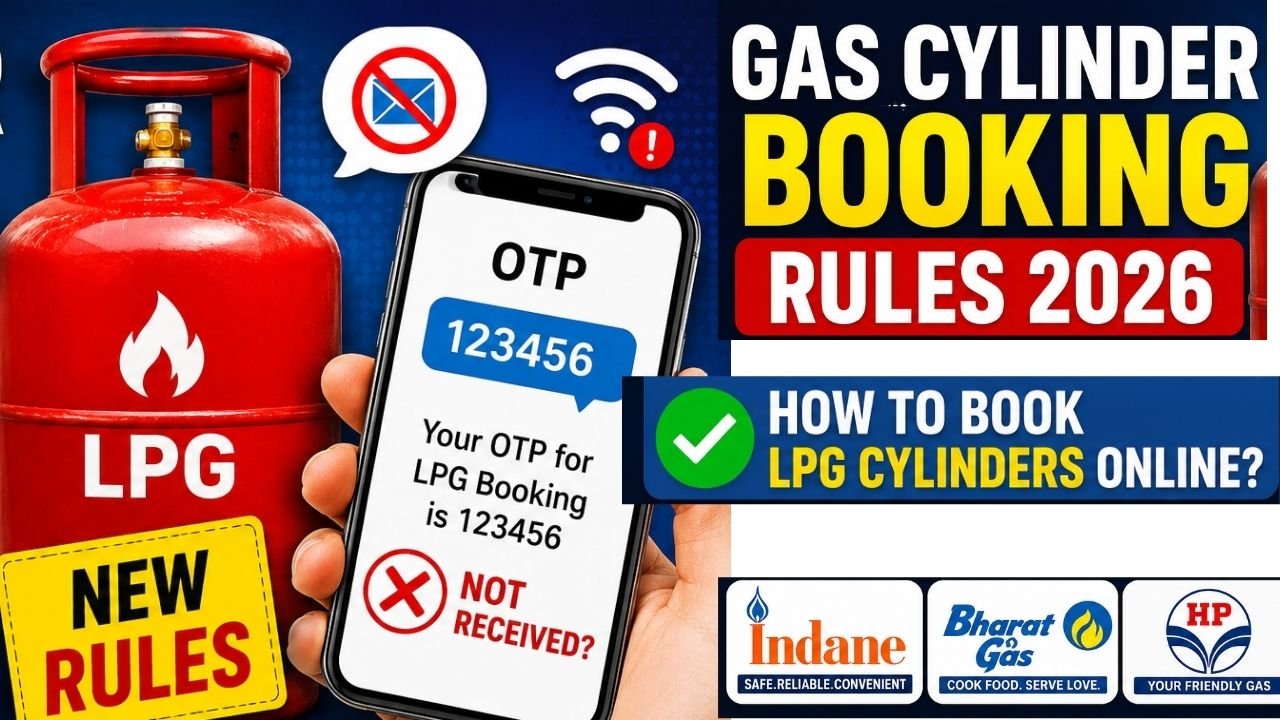 Gas Cylinder Booking Rules 2026