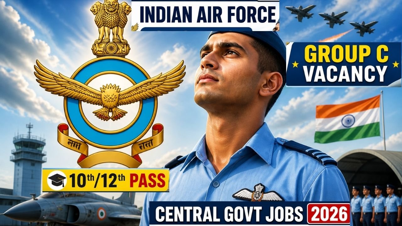 Indian Air Force Group C Vacancy
