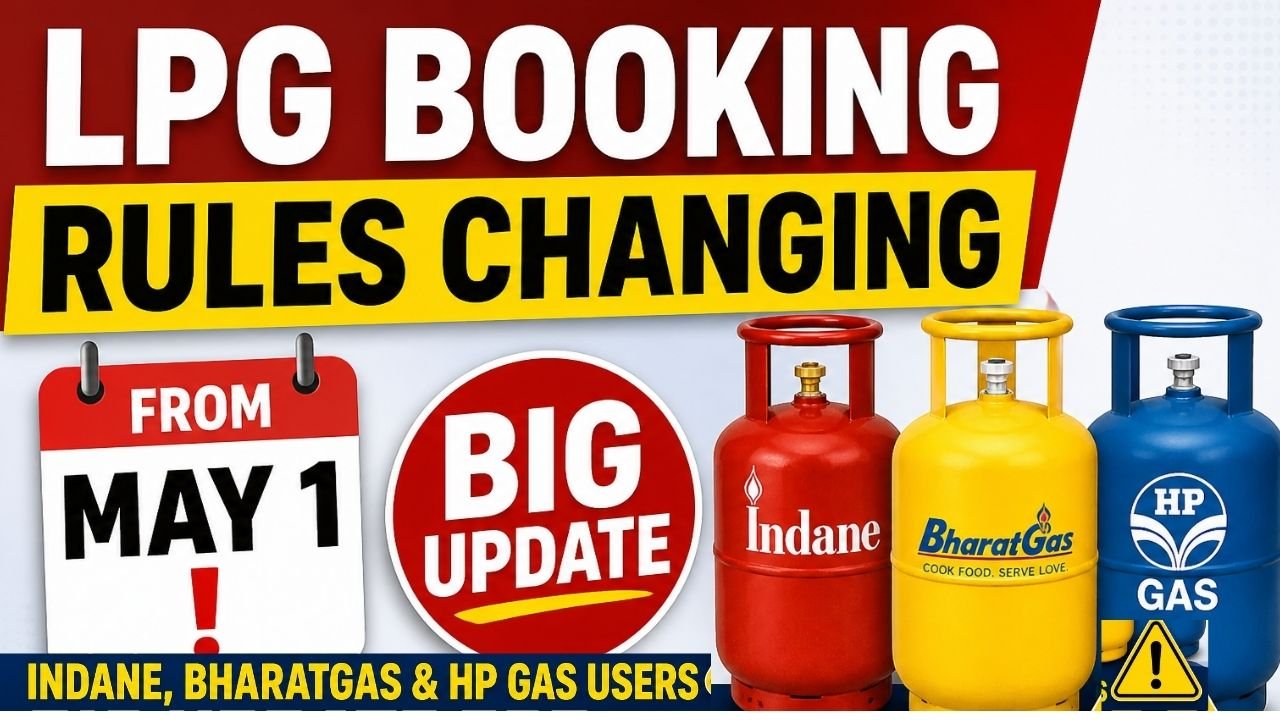 LPG Booking Rules Changing From May 1