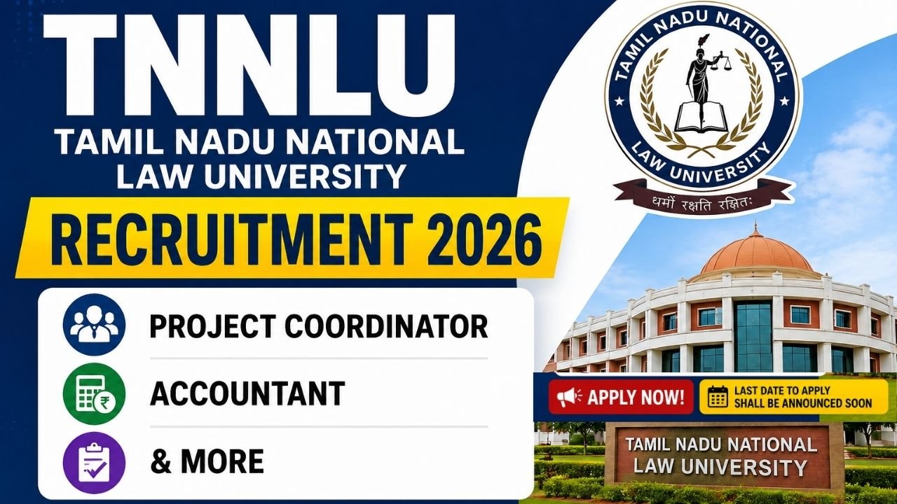 TNNLU Recruitment 2026