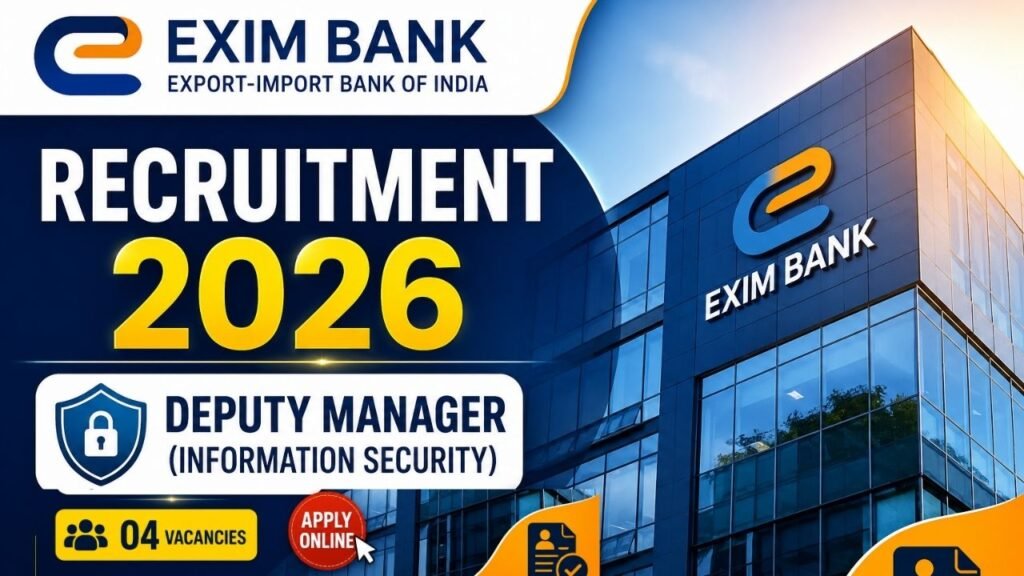 Exim Bank Jobs 2026