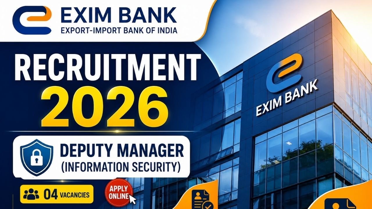 Exim Bank Jobs 2026
