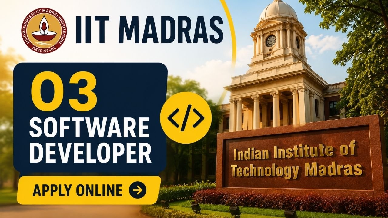 IIT Madras Jobs 2026