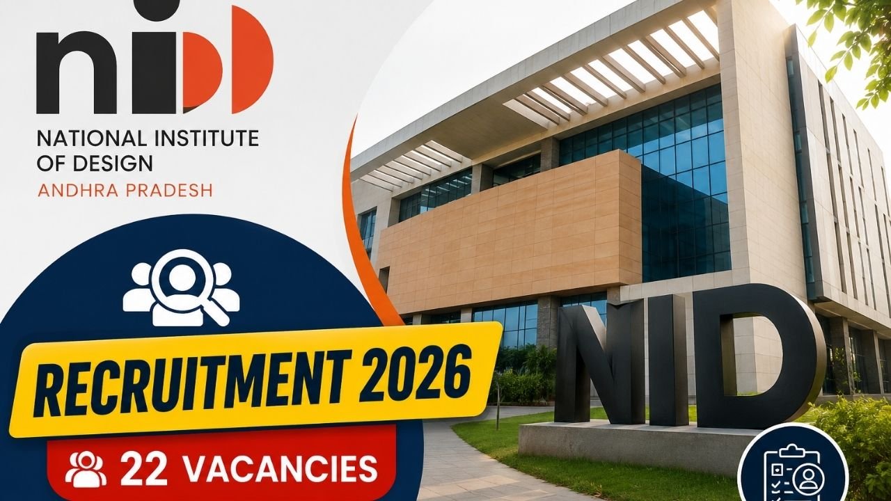 NID Andhra Pradesh Careers 2026