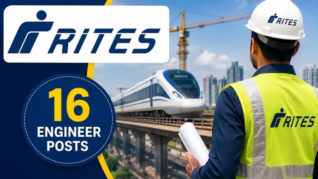 RITES Engineer Recruitment 2026