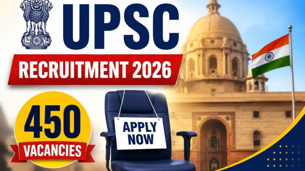 UPSC job 2026